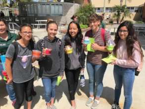 Anaheim HS students sharing the 5 R's