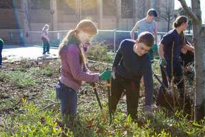 Students replant at Brea Olinda High School
