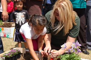 Shared Garden at Olive Street/Thomas Jefferson ES