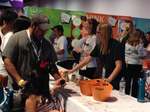 D23 Expo visitors volunteer to support students