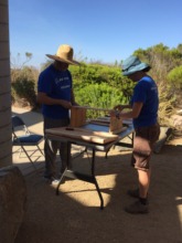 Building compost bin for low-income schools