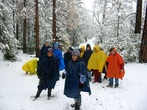 Students at Outdoor Science School