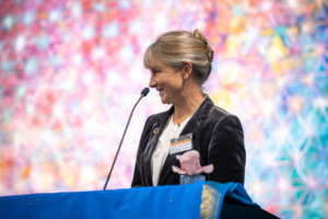 Guest speaker Camilla Bruckner Director of UNDP