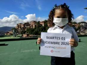 Student inviting you to Giving Tuesday celebration
