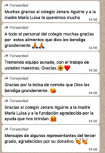 Grateful parents - thank you notes