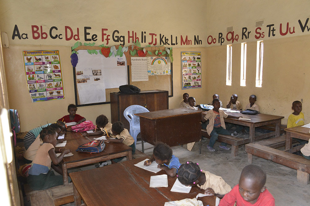 Grade 1 classroom