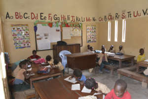 Grade 1 classroom