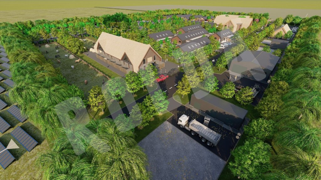 A 3D design of the PawzUp Shelter