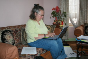 Janet preparing training in Nepal
