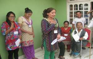 Leaders making commitments to their visions