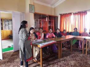 Women learning the facts about their bodies