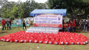 A flood of blessings for the affected families