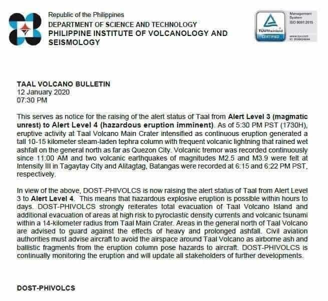 Help 16000 Victims of the Taal Volcano Eruption
