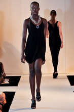 Two of Lisa's pieces on the catwalk!