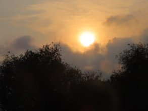 Faith and every sunrise encourages us.