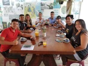 New CL residents from Venezuela enjoying Cafela