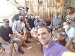 Birthday celebration during CL Garden devotional