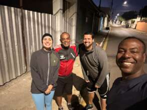 First morning walk at CL