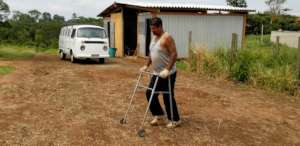 Milton working hard to recover his walk