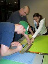 Making Cozy Fleece Blankets for Needy Kids