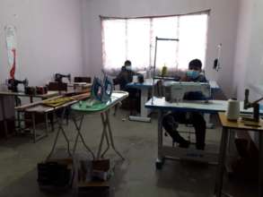 The Sewing Program is being set up