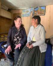 Visiting family homes
