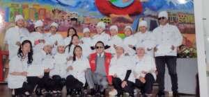 First class of graduates from the baking program
