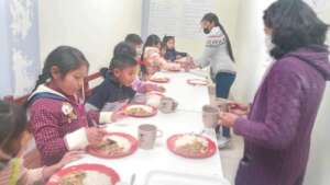 Children at the Villa Ingenio project