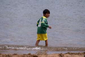Fun at the beach (Lake Titicaca)