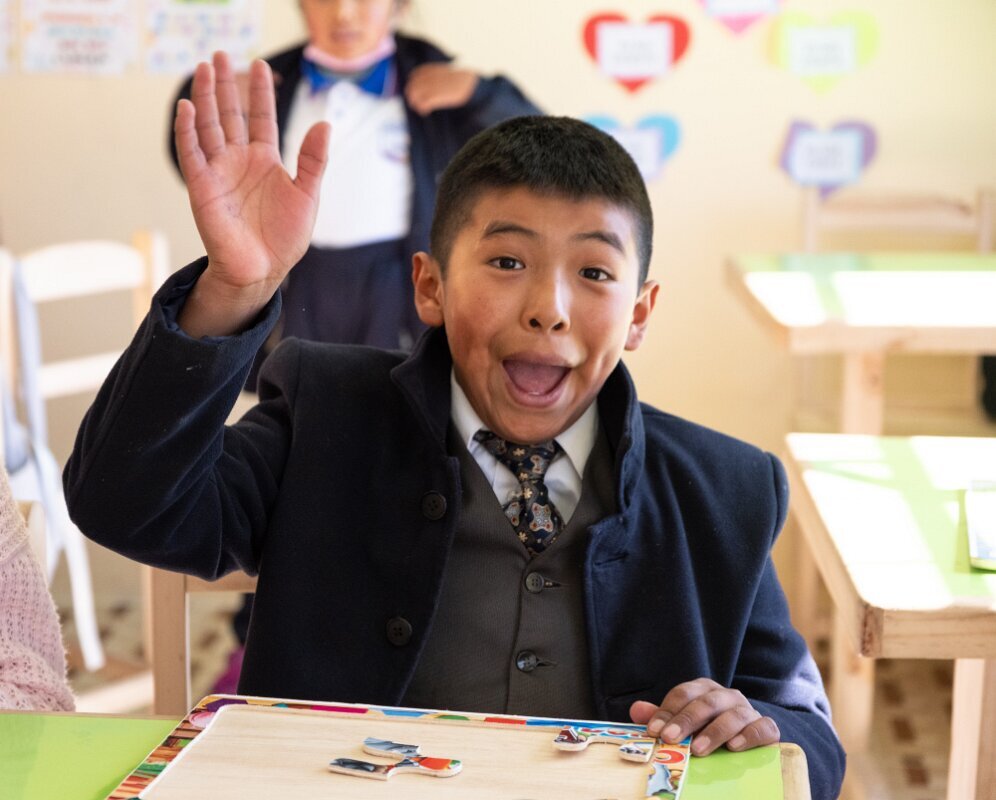 Feed and educate children in El Alto, Bolivia