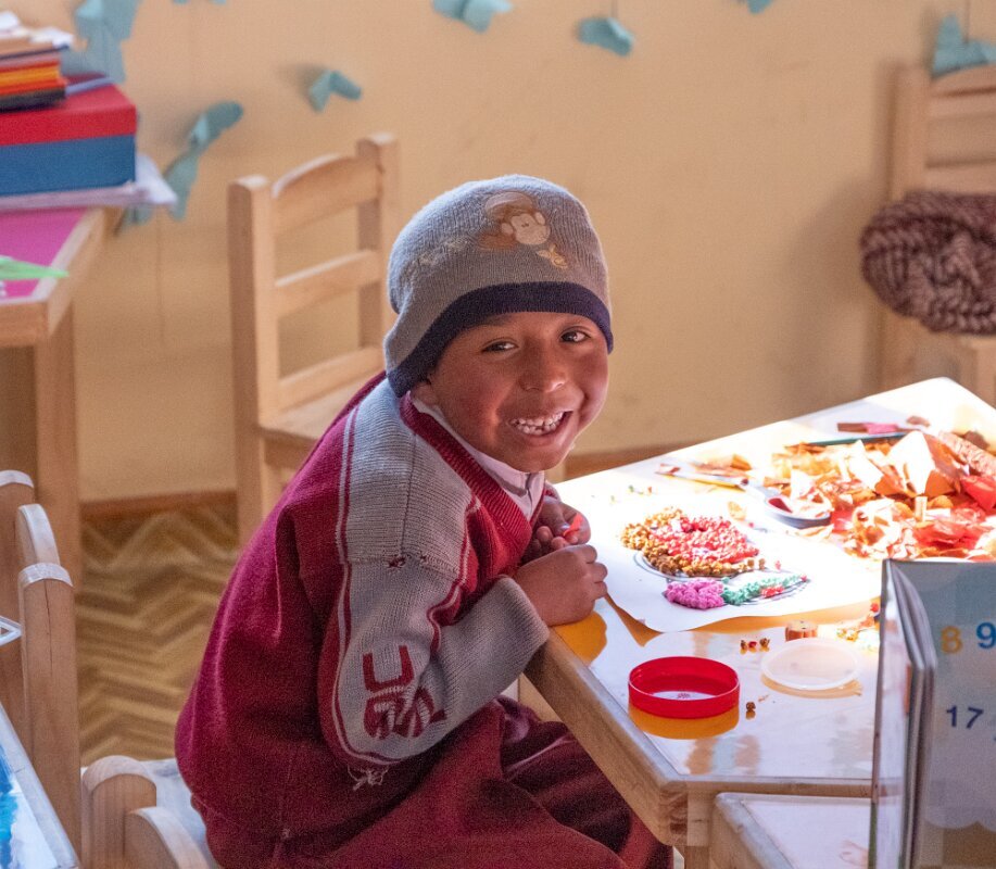 Feed and educate children in El Alto, Bolivia