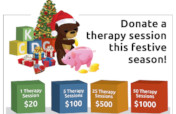 Provide 500 therapy sessions to disabled children