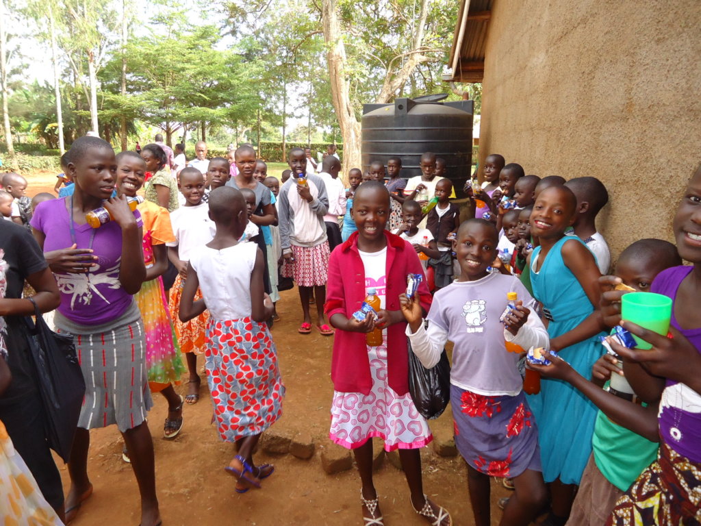 Provide school meals to one  rural girl's school
