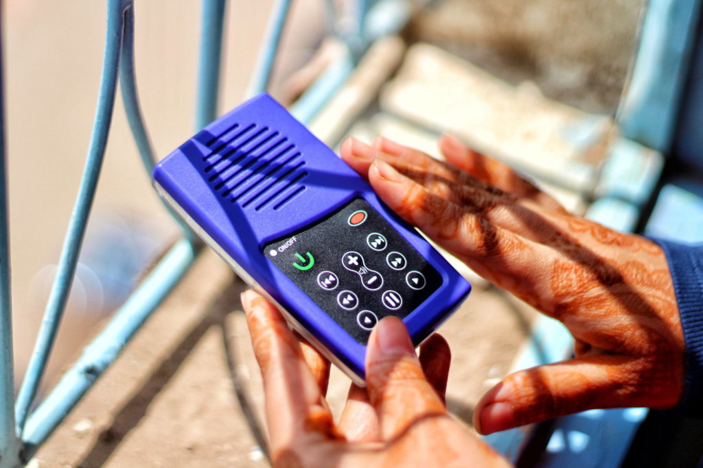 Audible Health Education for Rural Women in India