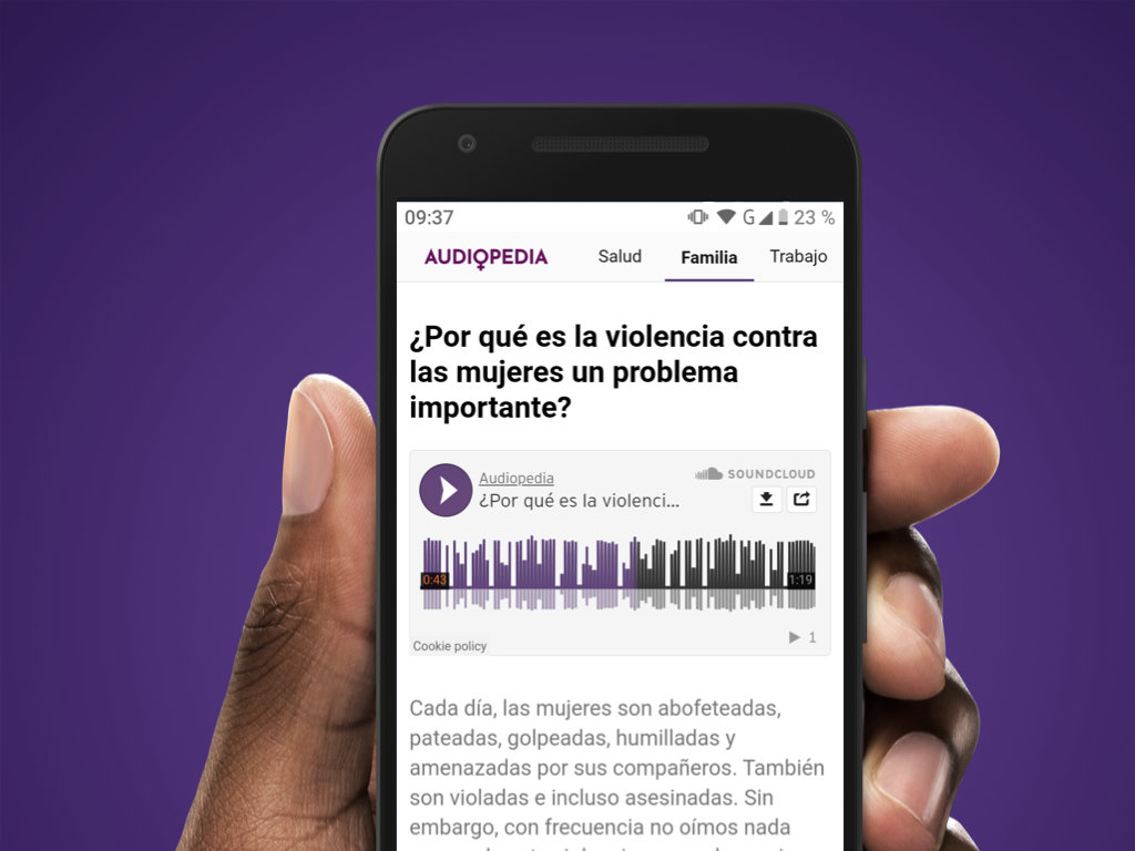 Audible Health Education for Rural Women in India