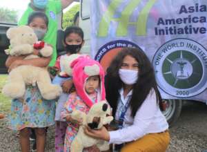 Relief operation for earthquake victims