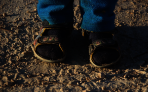 A kid's only shoes