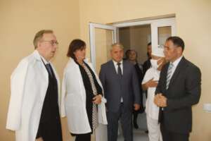 Donors visit the renovated intensive care