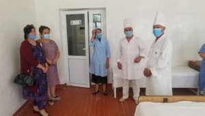Sadoqat Staff and Doctors in Handover Ceremony