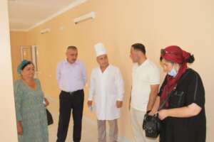 hospital leadership and Sadoqat representatives