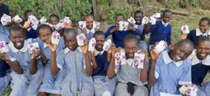 Access sanitary pads for school girls.