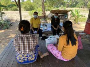 Lawyer visiting client to provide legal counseling