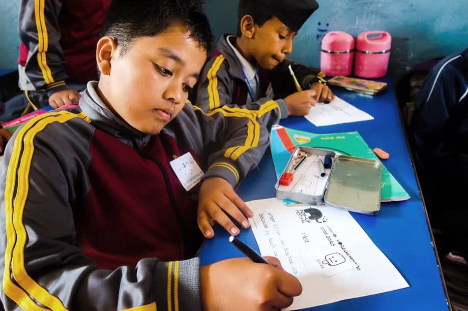 BOOST MENTAL HEALTH FOR 3MIL KIDS IN 180 COUNTRIES