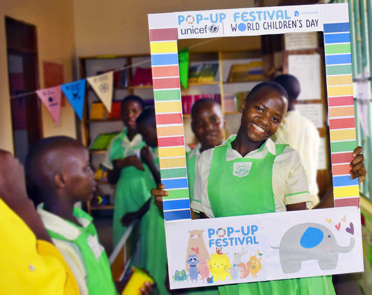Student from Ntwawo Uganda