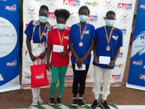 ACFA Children with their medals