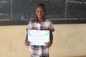 Adama ranked 1st in the 3rd grade