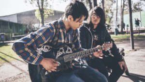 Motivate and empower teenagers through music