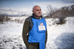 Deminer in Nagorno Karbakh