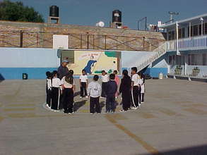 Students learn about nutrition and exercise