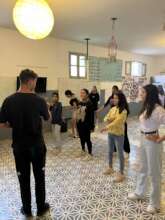 Soar Girls in dance class